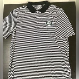 Vineyard Vines *Like New* New York Jets Flex Fit Golf Polo. Size L